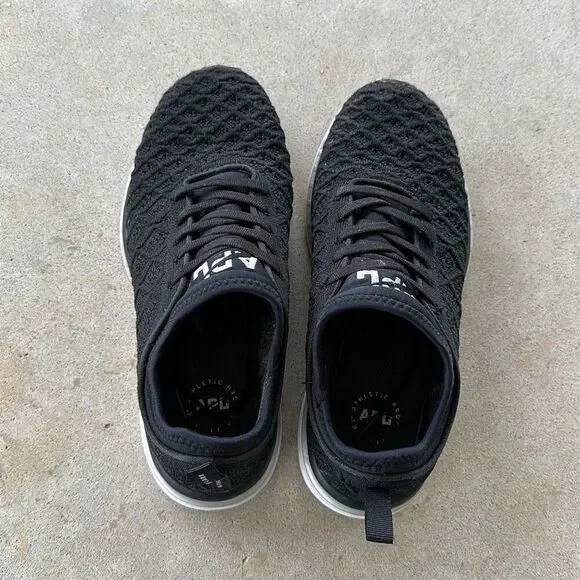 APL Women's TechLoom Phantom Propelium Sneakers Black Women’s Size 7 - Picture 5 of 12